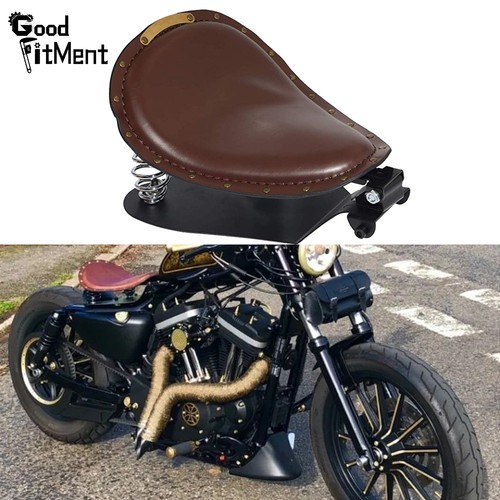 Sedile solo moto marrone - sedile,